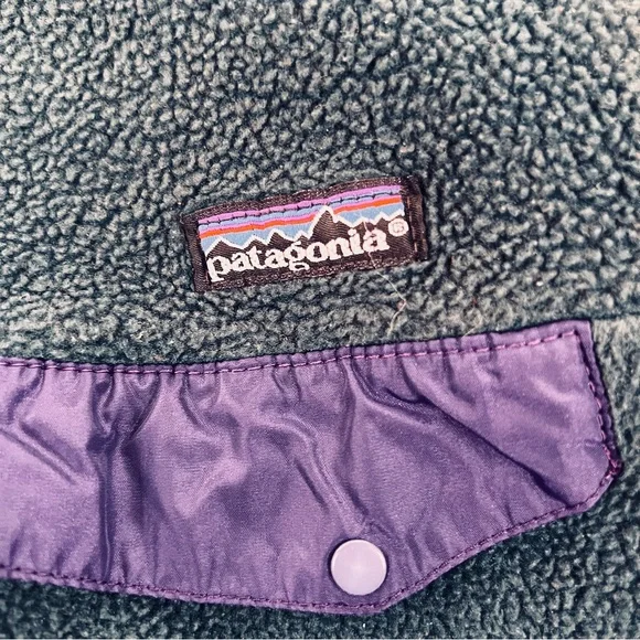 Vintage Patagonia Snap-T Fleece Pullover Style 25530 USA Made Sz M - Picture 5 of 8